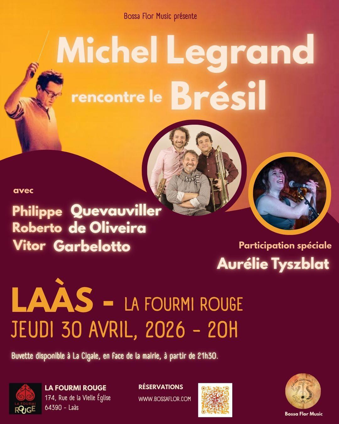 Michel LEGRAND rencontre le Brésil