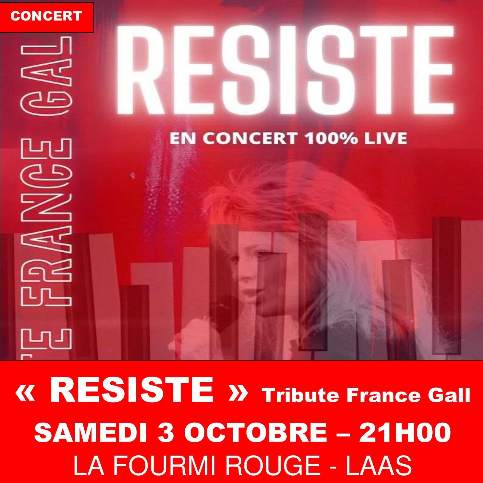 « Résiste », tribute France Gall